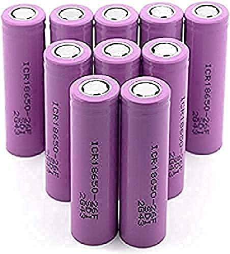 Литиеви батерии ACSONS aa с възможност за презареждане, издръжливи литиево-йонни батерии icr1865026f с плосък покритие 3,7
