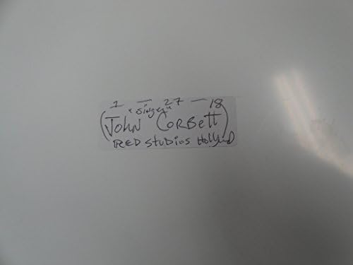 John Corbett Ръчно Автограф-корона Drumhead Drumhead JSA U16549