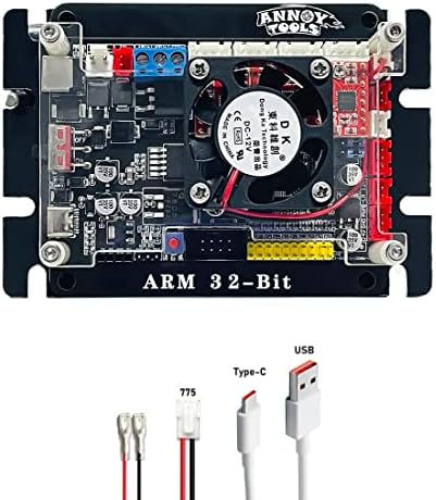 3-Аксиален 32-битов контролер с ЦПУ, базирани на ARM, такса за управление на Гравировальным машина с ЦПУ с USB порт GRBL 1.1