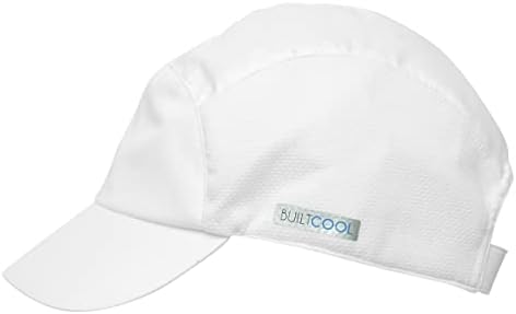 Бейзболна шапка от микрофибър BUILTCOOL за възрастни - Мъже и жени, Охлаждаща бейзболна шапка за бягане, тенис и