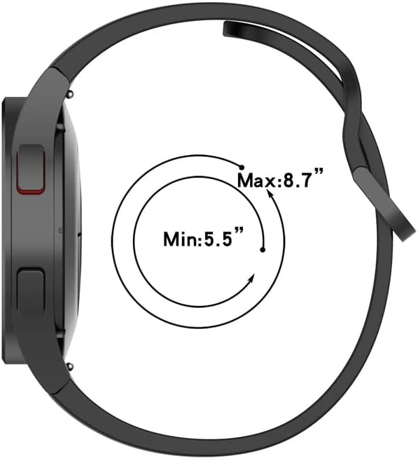 Силиконови Въжета LUKEO за спортна Гривна Smartwatch Watch Band (Цвят: D)