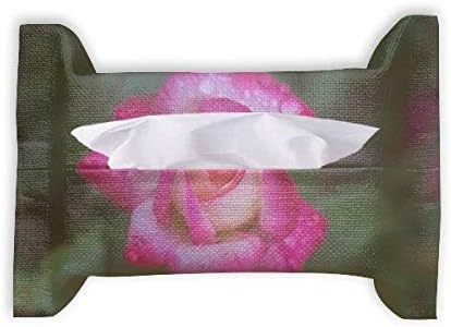 Розови Красиви Цветя И Листенца Хартиена Кърпа Кърпа За Лице Чанта Салфетка Бумф
