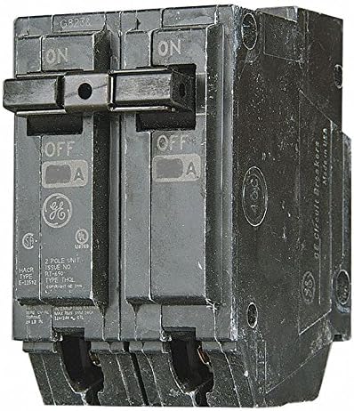 Автоматичен прекъсвач GE Plug-in, THQL, Брой полюси 2, 35 Ампера, 120/240 v ac, Стандартен