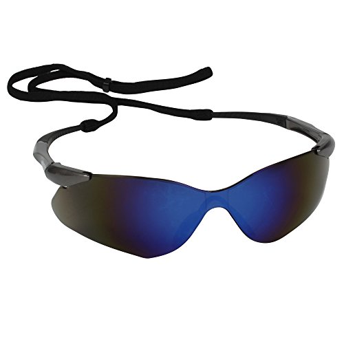 Защитни слънчеви очила KLEENGUARD Nemesis VL (29112), Спортен дизайн без рамки, Защита от ултравиолетови лъчи и устойчивост на надраскване Лещи за стая / на улица с метални дужка