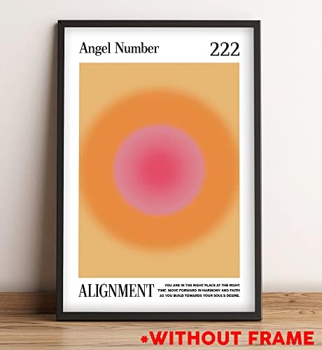 Teevoke 12x18 - Плакат с Ангел, номер 222, Подравняване, Aura Portaneb, Видеото, за да представляващи момичета,