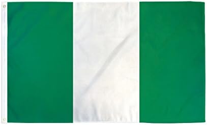 Флаг на АЗЕРБАЙДЖАН Флаг Нигерия 3 'x 5' - Нигерийски знамена 90 x 150 см - Банер 3x5 метра От лек полиестер
