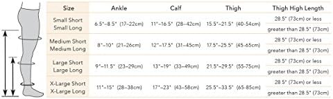 Леки матови мъжки чорапогащи до бедрата с умерена компресия (15-20 мм живачен стълб. супена) (Големи дълги, каки)