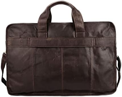 SDFGH Мъжки Голяма чанта-тоут 15,6 инча, чанта за лаптоп, мъжки чанти-месинджър, Мъжки бизнес Пътен портфейл, чанта на рамото (Цвят: A, размер: един размер)