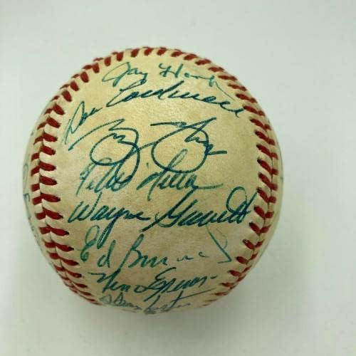 Ден Ветерани Уили Мэйса Ню Йорк Метс С множество Надписи На Реколтата, бейзболни топки NL JSA - Бейзболни топки с автографи