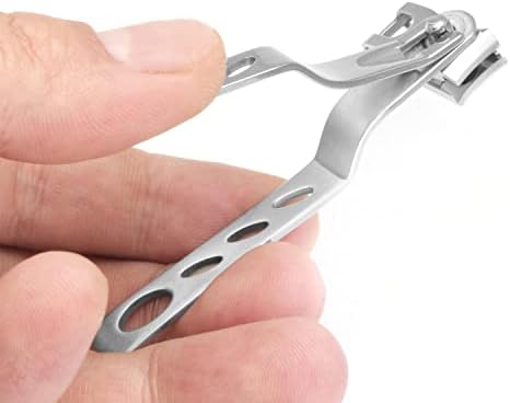 Нокторезачки QICAITU 3 бр. с въртящи се на 360 градуса глава - Ножица за нокти на ръцете и краката си от неръждаема