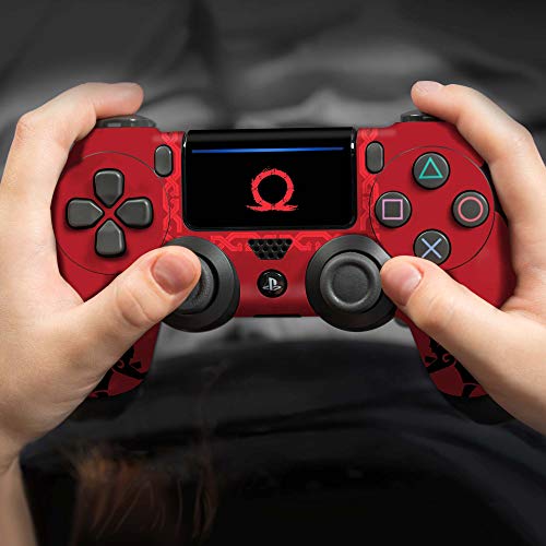 Контролер Gear, официално лицензиран кожата контролер PS4: God of War Howling Red Контролер PS4 в комплекта