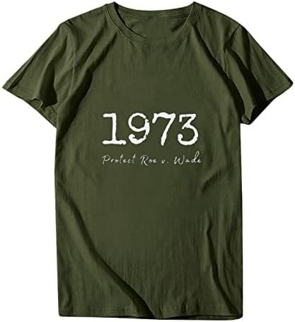 Блуза, Тениска за Жени Лято Есен Памук с Къс Ръкав Графичен Буквално Принт Ежедневна Блуза NC NC