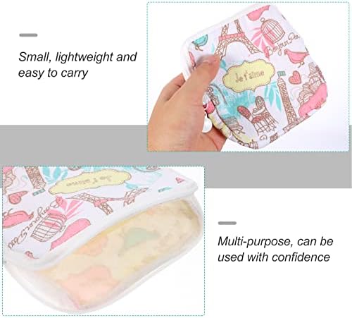 Чанта за менструални комплект, Чанта за съхранение на Хигиенни Кърпички, Чанта за Тампони, Органайзер за Хигиенни