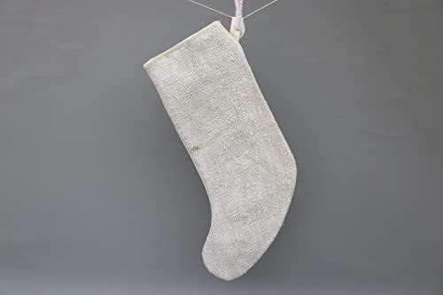Коледен Отглеждане подарък за ВЪЗГЛАВНИЦА SARIKAYA, Бели Чорапи, Коледни Чорапи от Коноп, Отглеждане Kilim, Отглеждане на Santa Cruz, Коледни Чорапи, 709