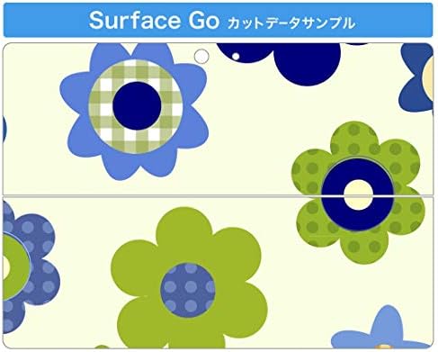 стикер igsticker Калъф за Microsoft Surface Go/Go 2 Ультратонкая Защитен Стикер за тялото Skins 000695 Цвете Студен Цвят