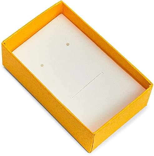 Комплект подарък кутии за бижута Bright Creations с капаци и лъкове от ленти (6 цвята, 2 x 3 x 1 инч, 24 опаковки)