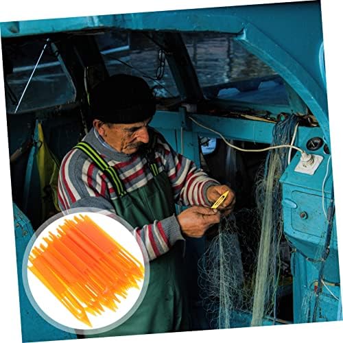 CLISPEED 30 бр Инструменти за Плетене, Аксесоари за Риболовната Въдица Игла за Плетене на Мрежата Игла Совалки