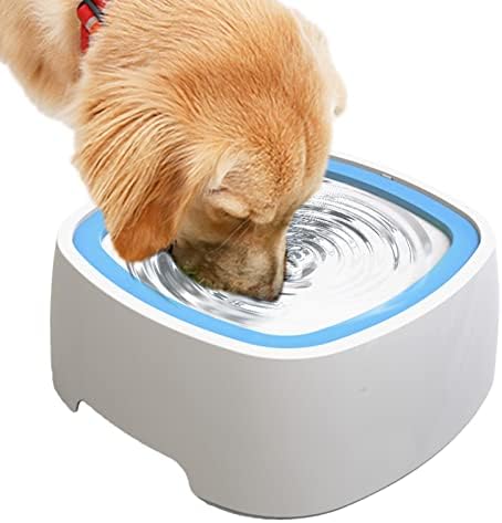 Непроливаемая купа за кучета, без разлив, купа за бавно доставяне на вода, купа за домашни любимци, увеличена капацитет