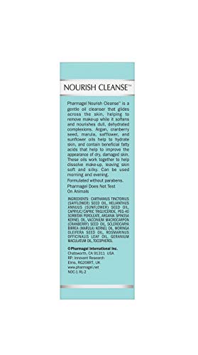 Pharmagel Nourish Чистя Овлажняващ Почистващо средство за лице | Средство за измиване и отстраняване на грим | Натурално средство