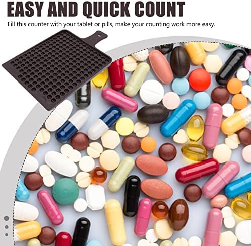 Тава за преброяване на таблетки Cabilock Тава за преброяване на Таблетки Фармацевтичен Тава За Броене на Лекарства посредник между ръководството плоча Пластмасова та