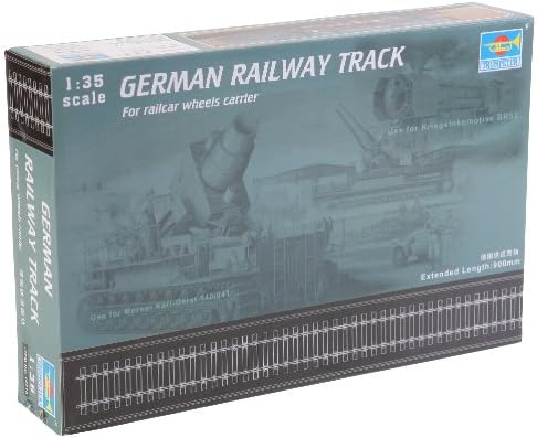 Набор от германските железопътни пътища Trumpeter 1/35 (36 инча повече коловоз)