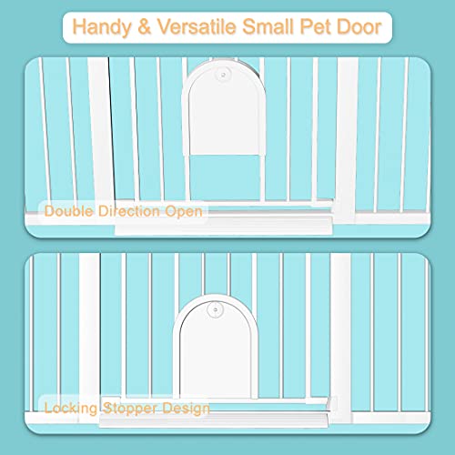 Сверхширокая детска вратичка с като за котка - Проверка Малка Защитна врата за домашни любимци, за кухня по стълбите