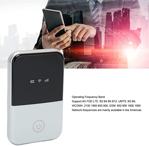 Рутер 4G LTE, с Бърза връзка до 10 устройства Wi-Fi Поддръжка на Карти с памет 32G Преносима Точка за достъп