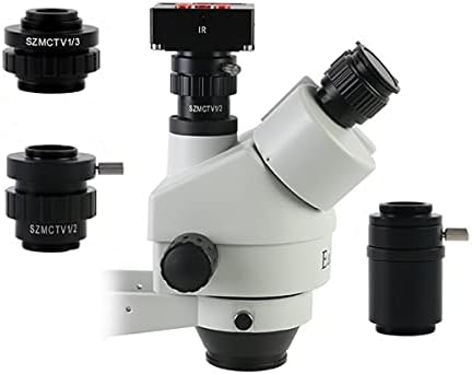 Аксесоари за микроскоп 0,5 X 0,35 X 1X Адаптер с C-образен стена Аксесоари за замяна на обектива Лабораторни консумативи (Увеличение: