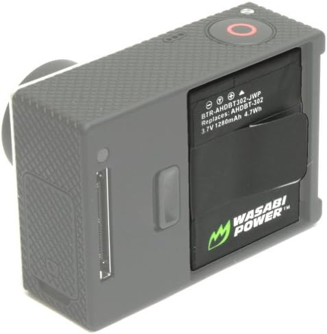 Батерия Wasabi Power за GoPro HERO3, HERO3+ и GoPro AHDBT-201, AHDBT-301, AHDBT-302 (1280 ма)