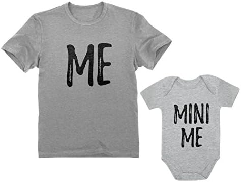 Тениски Tstars Me & Mini Me За татко и Дете, Комплект Тениски за Баща, Син и Дъщеря