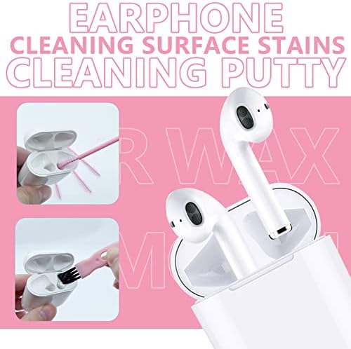 Шпакловка за почистване на слушалки Apple AirPods, Комплект за почистване на телефона, За премахване на ушна кал,