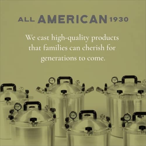 All American 1930 - Поставка за консервиране - Диаметър на 11 ½ инча - Предпазва банките от директно нагряване - Съвместима