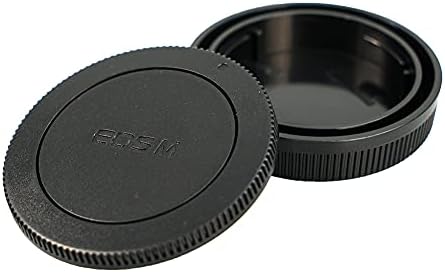 NIYI 2 комплекта капачката на тялото на фотоапарата и комплект задната капачки на обектива, който е съвместим с беззеркальной