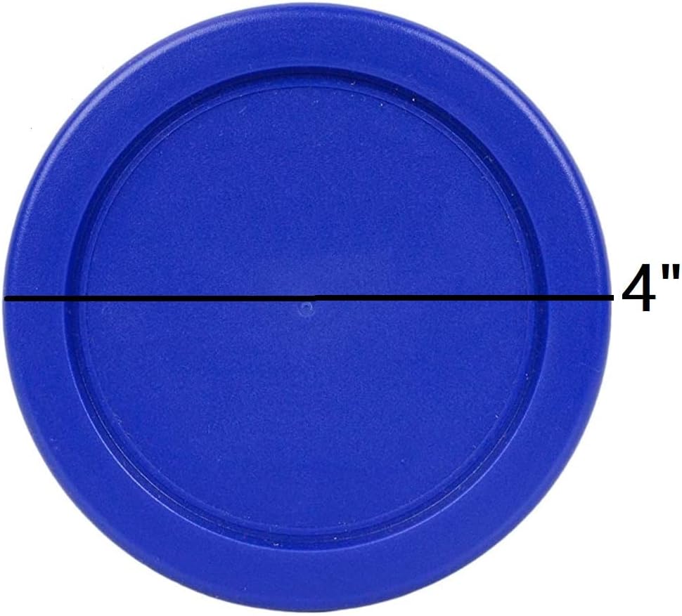 Klareware 1 Чаша Сини Кръгли Пластмасови Сменяеми капачки за съхранение на продукти Капачки за стъклени мисок