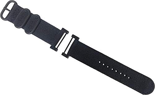 Каишка за часовник Octane Bands Suunto Core – Комплект за смяна на нейлонового брезентового каишка – 24 мм и Каишка NATO