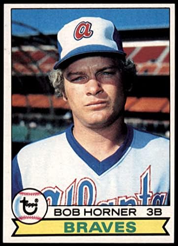 1979 Topps # 586 Боб Хорнър Атланта Брэйвз (Бейзболна картичка) EX/MT Braves