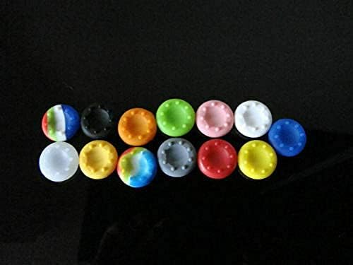 ARCADORA 8 бр. Силиконови Цветни Гел Аналогови Дръжки за захващане на палеца, Рок-Шапки в Различни Цветове за PS4/За PS3, Xbox 360/контролера На Xbox One