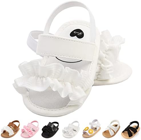 Ohwawadi/Сандали за малки Момичета; Лятна Сватбена Рокля; Обувки На равна подметка За Новороденото; Обувки за яслите; Първите