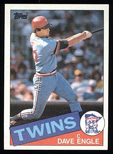 1985 Topps 667 Дейв Енгъл Миннесотские близнаци (Бейзболна картичка) NM / MT Близнаци