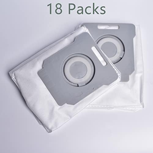 18 вакуумни Опаковки пакети, съвместими с пакети iRobot Roomba Bags i7 i7 + i3, i3 + i4 i4 + i6 i6 + i8 i8 + i1
