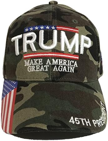 Бейзболна шапка на Donald Trump 2024 Hat - Make America Great Again С 3D Бродерия на Американското Donald Trump