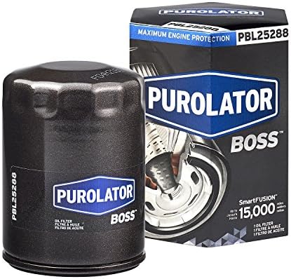 Purolator PBL25288 PurolatorBOSS Максимална Защита на двигателя От пресовано Маслен филтър, Черно единични филтър