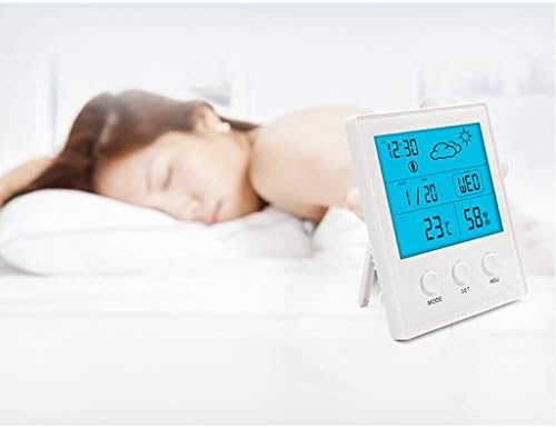 JAHH Стаен Термометър Електронен Термометър, Влагомер машина за висока точност Влагомер с голям екран За измерване на температурата