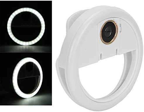 Usb Акумулаторна Селфи Лампа С Лещи Amera За Изграждане На Миглите Аксесоари За Мобилни Телефони Circle Light Ring