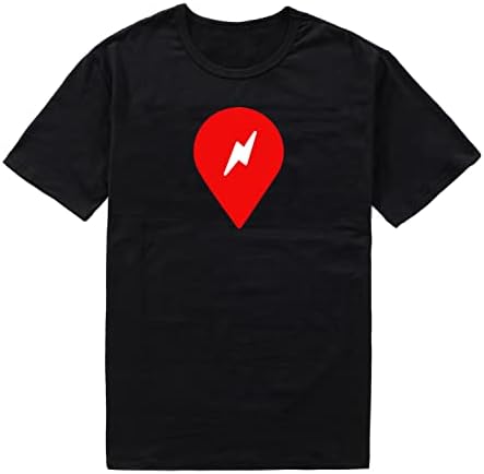 APEXD Supercharged Black Graphic Tee - Тениски с кръгло деколте и къс ръкав за мъже и жени, мъжки ризи обичайното намаляване