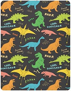 Цветни Сладки Чаршафи за легла с Динозаврите, за момчета и момичета, Кърпи за опаковане и игри, Дишащи кухненски