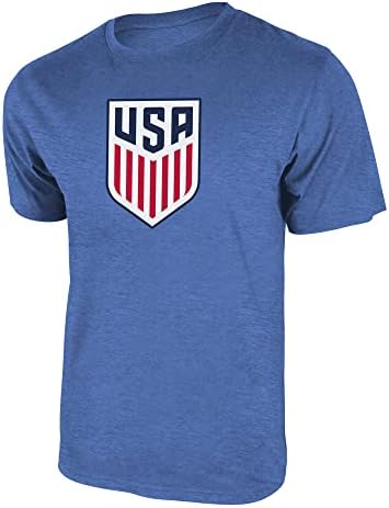 Тениска с Логото на Icon Sports Федерация по футбол на САЩ USMNT за възрастни
