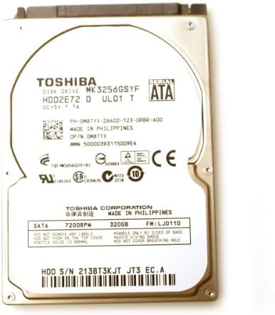 Toshiba MK3256GSY 320 GB 7200 об/мин 2.5 SATA HD