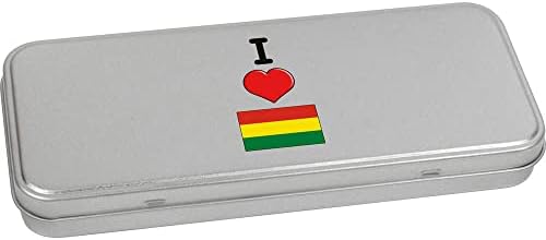 Метална Лидице скоростна Azeeda 220 мм I Love Боливия на панти /Кутия за съхранение (TT00181816)
