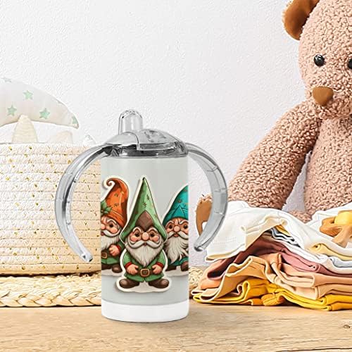 Скъпа Мультяшная чаша За Пиене - Gnome Baby Sippy Cup - Цветна чаша За Пиене